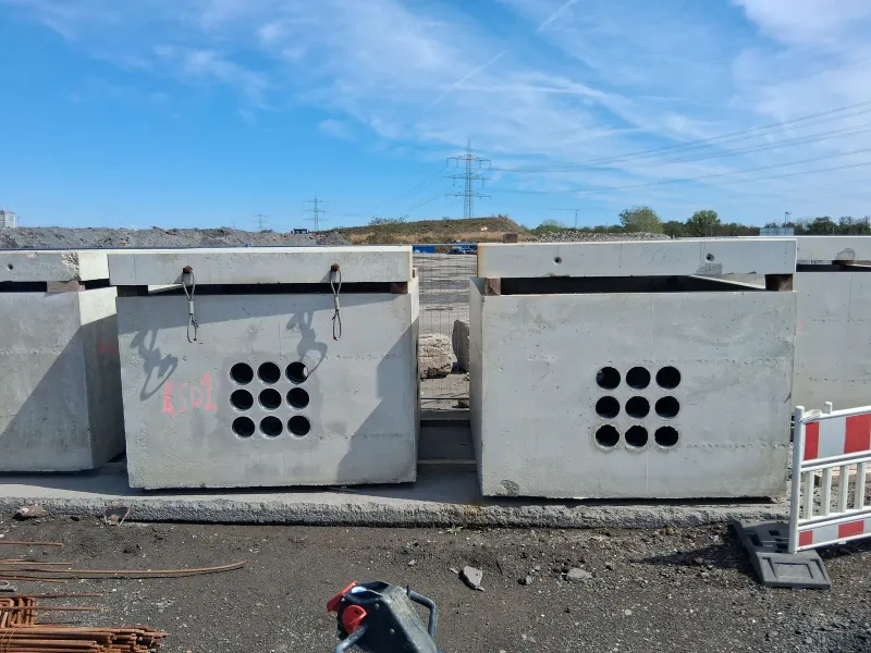Kabelschächte aus Beton