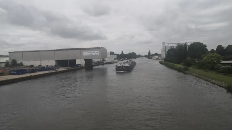 The site by the canal
