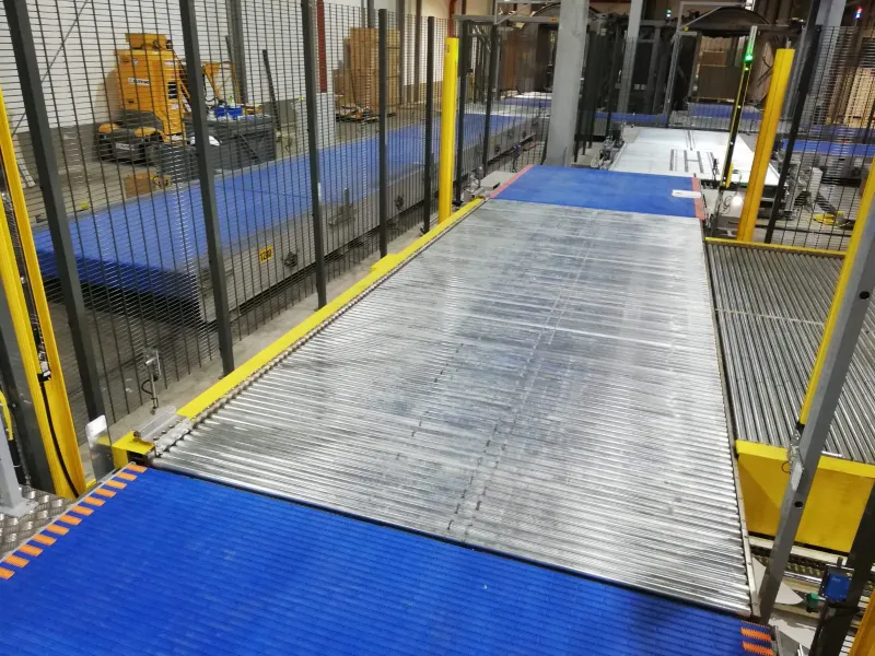 Roller and belt conveyors
