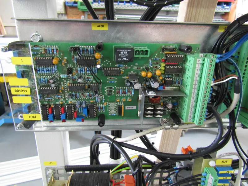 Control board close up