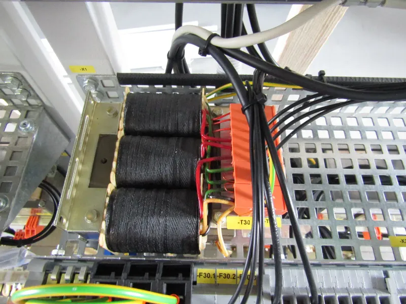 Windings in the power section